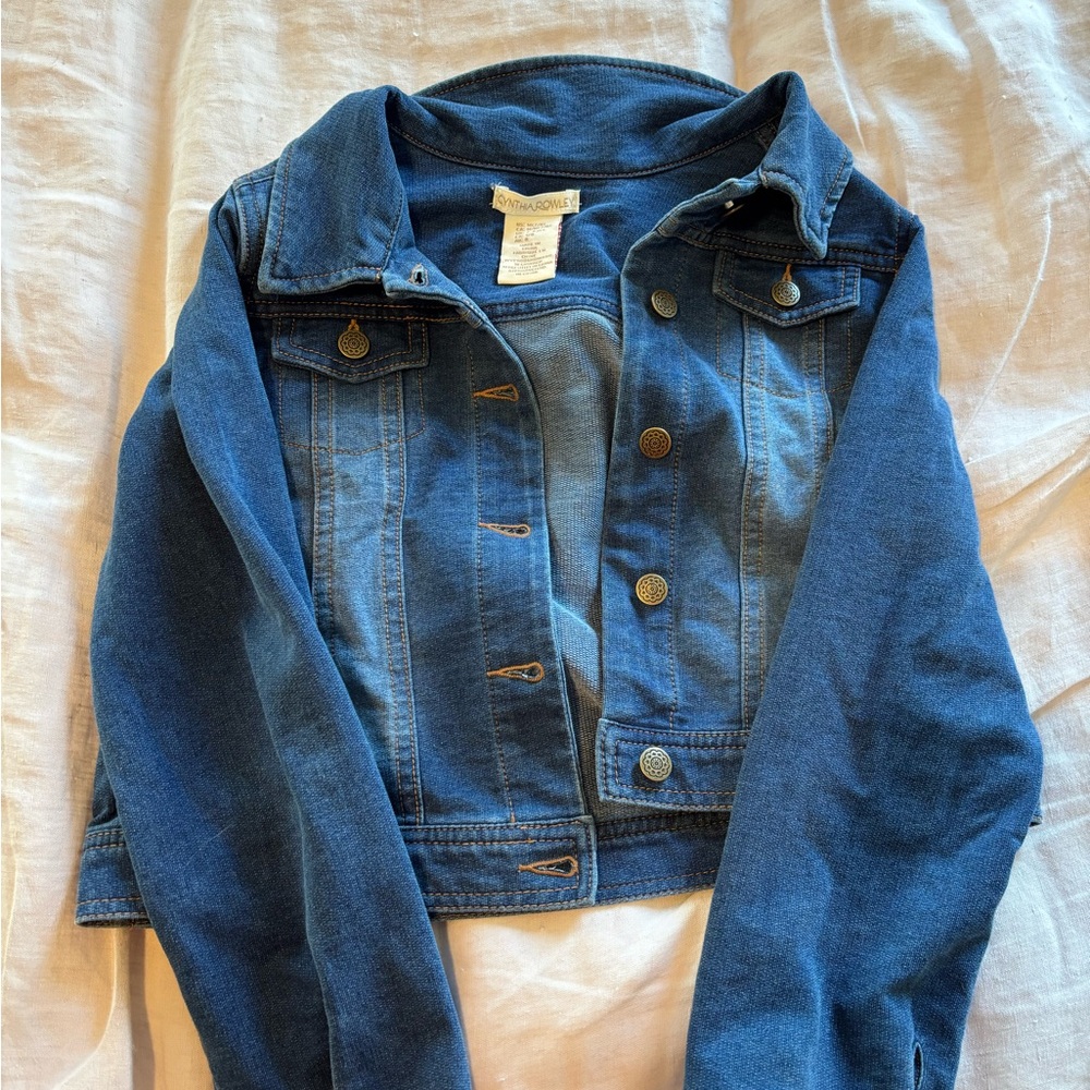 Cynthia Rowley Indigo Denim Jacket